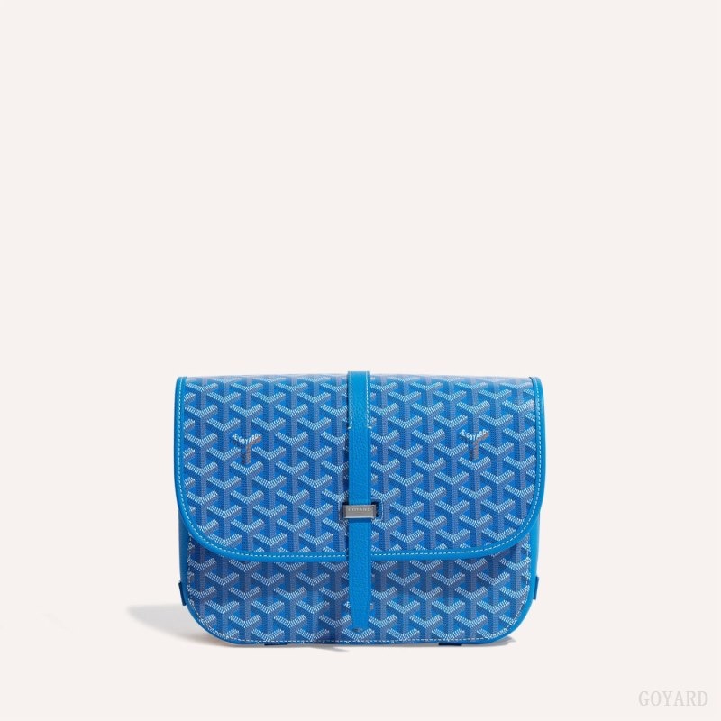 Goyard Belvedere MM Bag Blue | CSNU2839