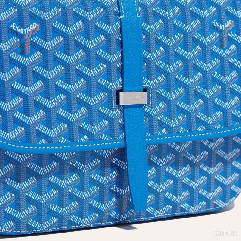 Goyard Belvedere MM Bag Blue | CSNU2839