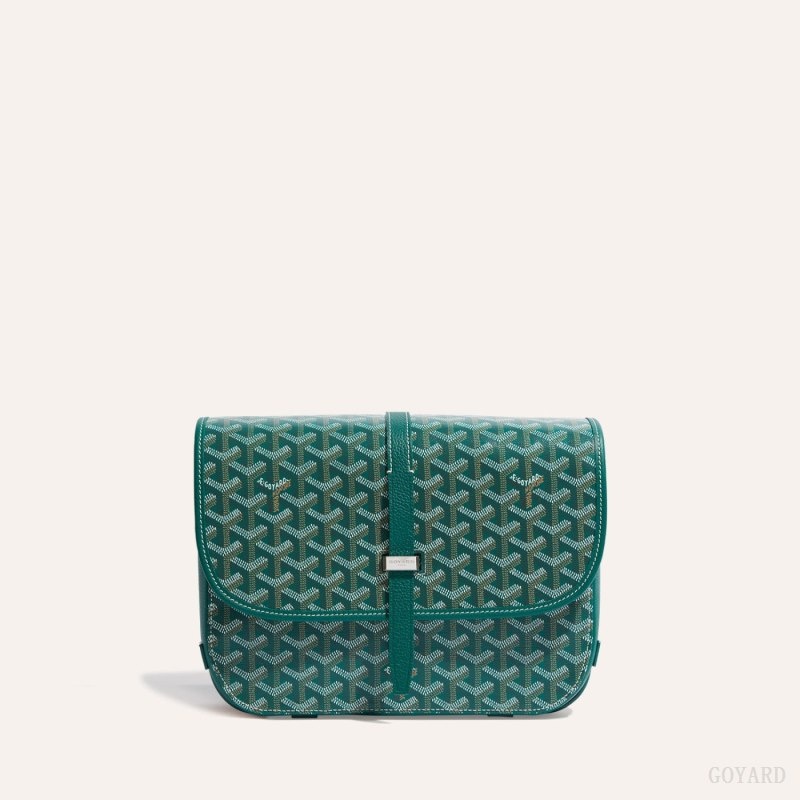 Goyard Belvedere MM Bag Green | HWXD9942