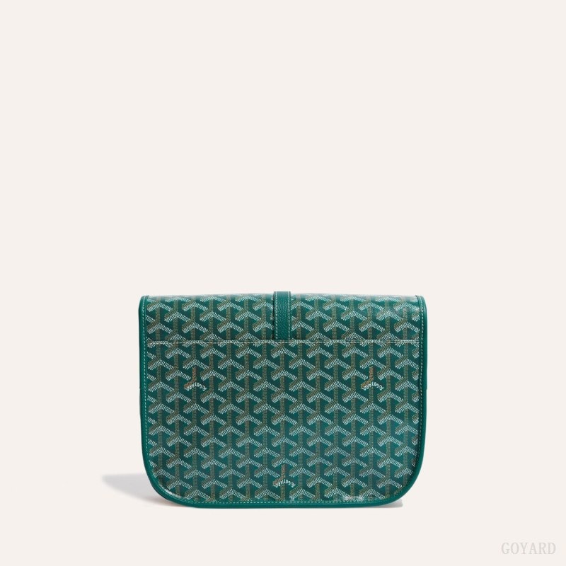 Goyard Belvedere MM Bag Green | HWXD9942