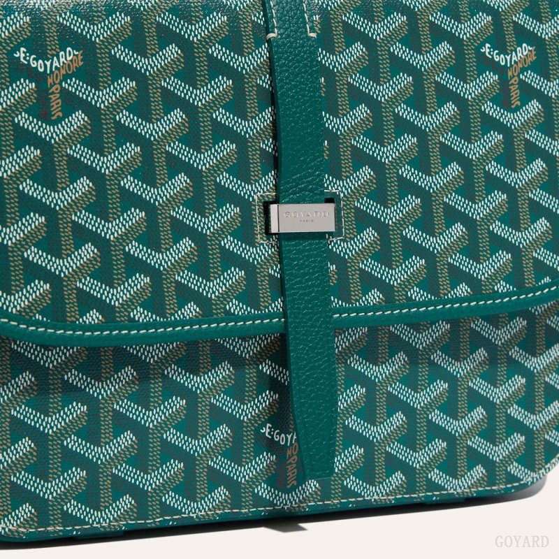 Goyard Belvedere MM Bag Green | HWXD9942