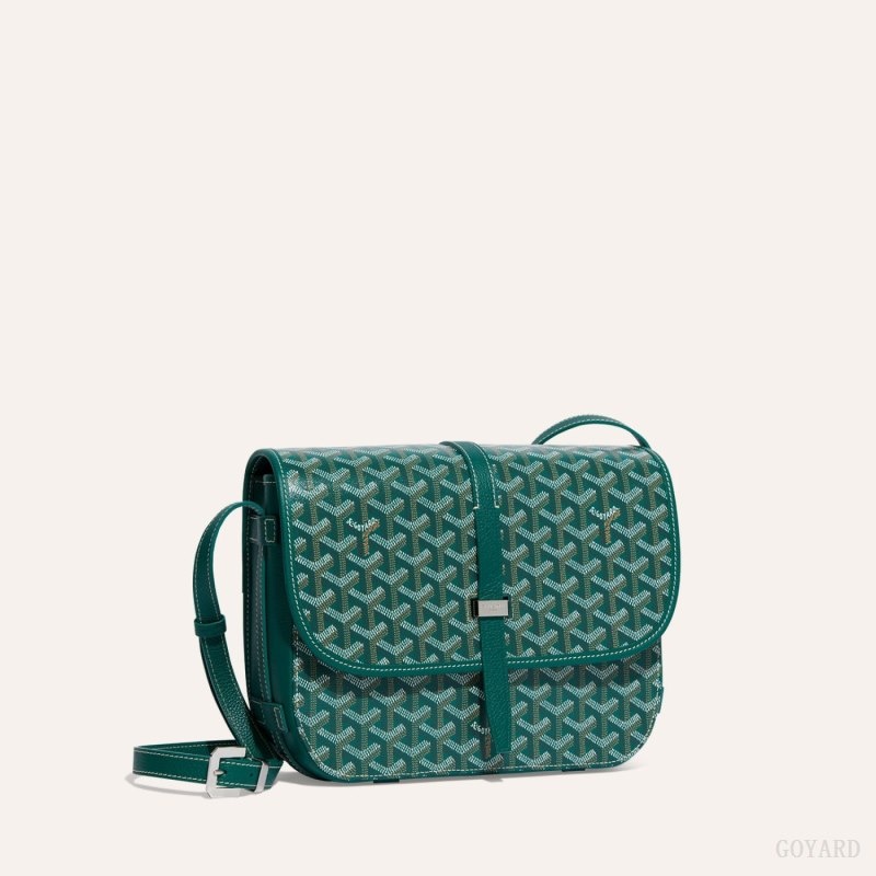 Goyard Belvedere MM Bag Green | HWXD9942