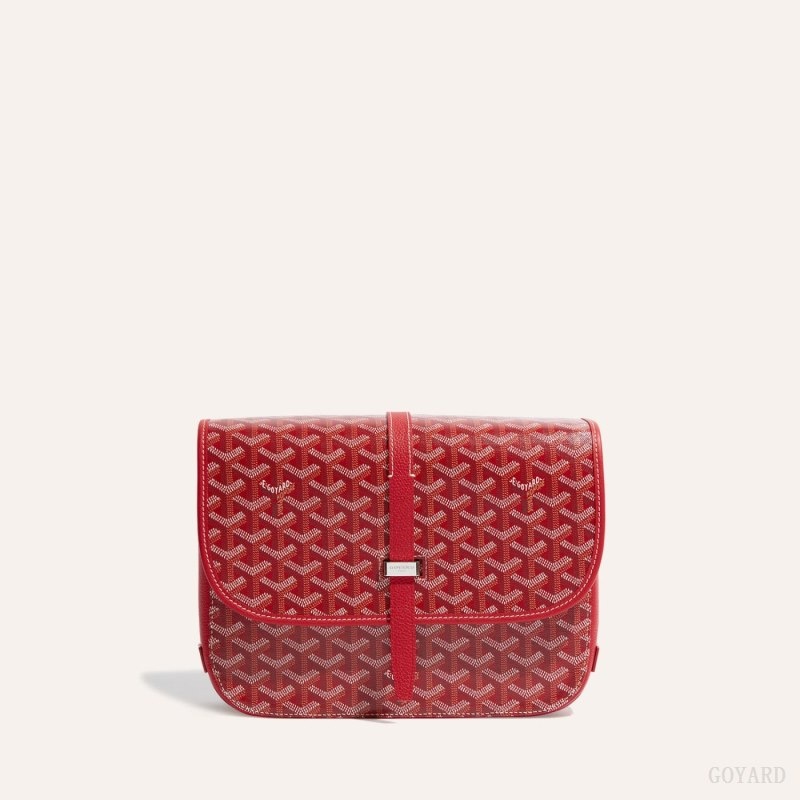 Goyard Belvedere MM Bag Red | JBJQ6640