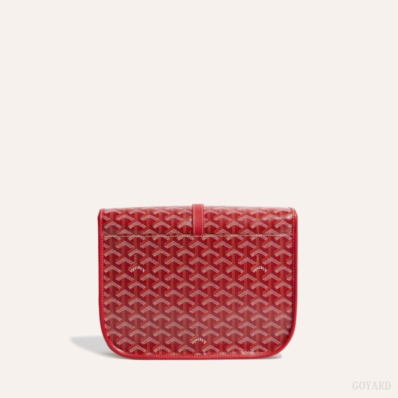 Goyard Belvedere MM Bag Red | JBJQ6640