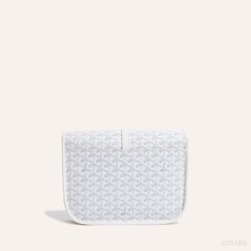 Goyard Belvedere MM Bag White | ZTBK9447