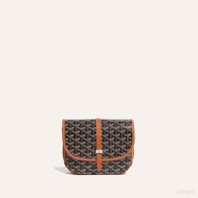 Goyard Belvedere PM Bag Black / Brown | DCBA9751