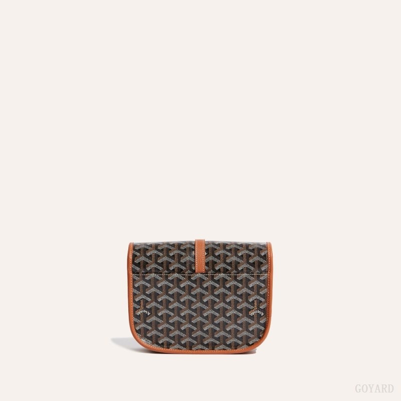 Goyard Belvedere PM Bag Black / Brown | DCBA9751