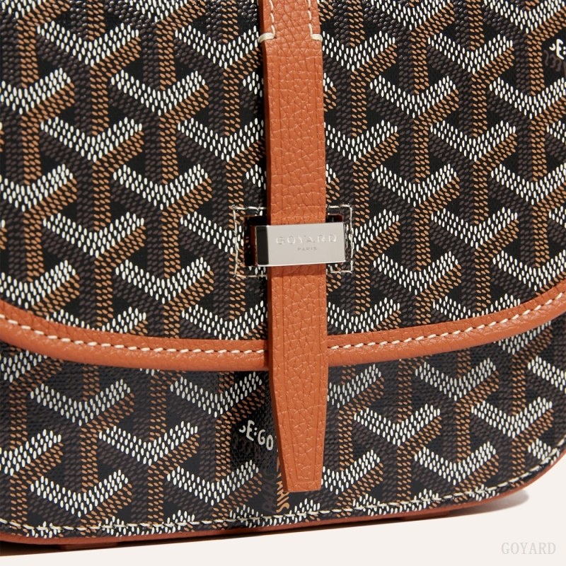 Goyard Belvedere PM Bag Black / Brown | DCBA9751