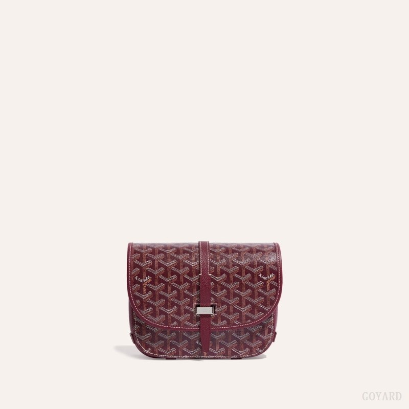 Goyard Belvedere PM Bag Burgundy | BPIM6625