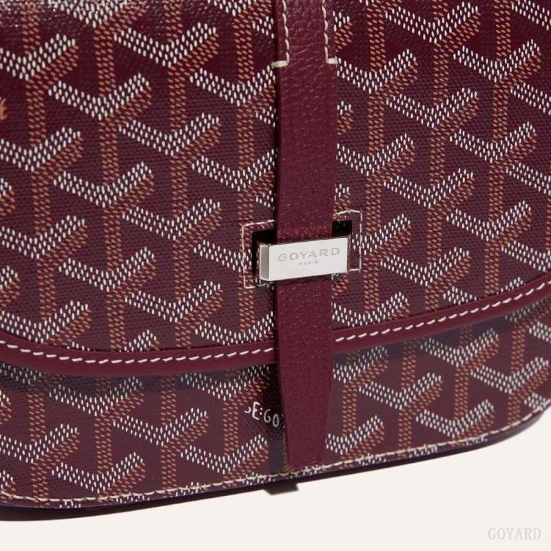 Goyard Belvedere PM Bag Burgundy | BPIM6625