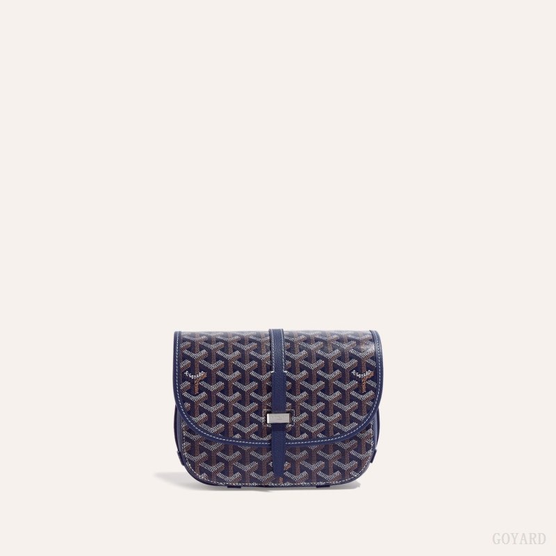 Goyard Belvedere PM Bag Navy Blue | NVRO7325