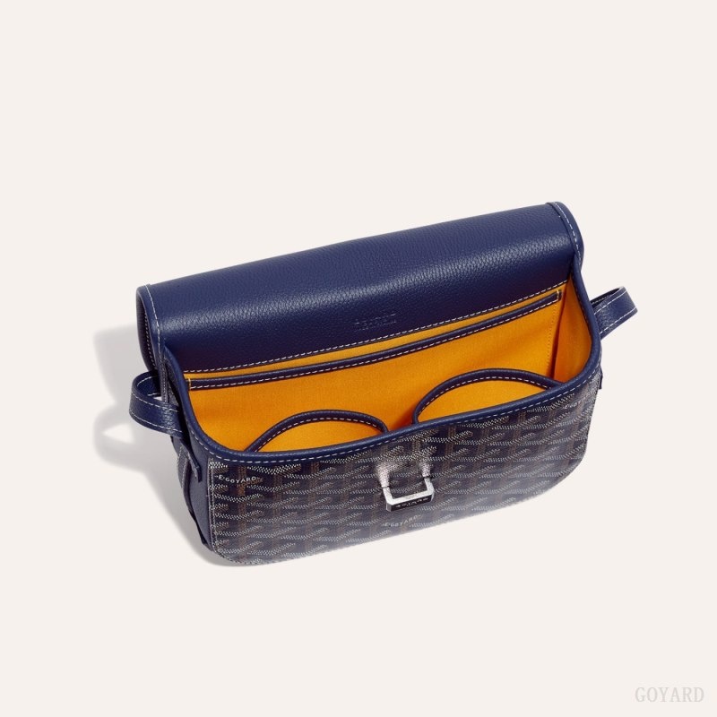 Goyard Belvedere PM Bag Navy Blue | NVRO7325