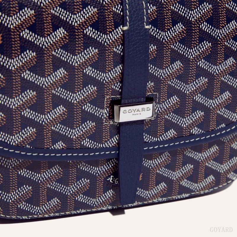 Goyard Belvedere PM Bag Navy Blue | NVRO7325