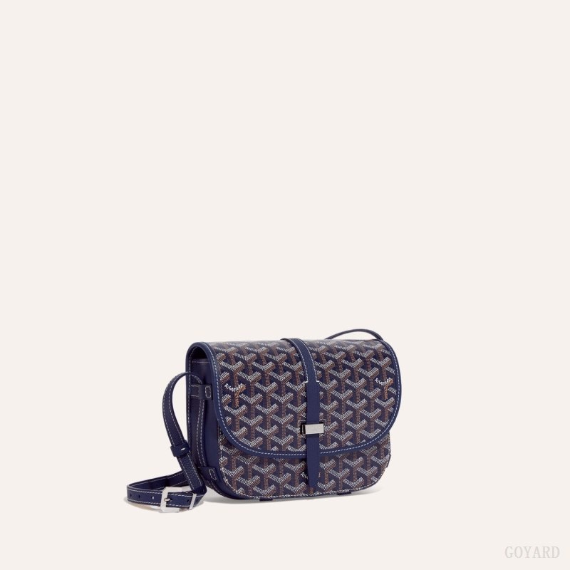 Goyard Belvedere PM Bag Navy Blue | NVRO7325