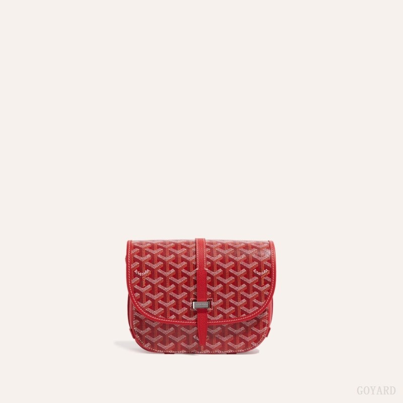 Goyard Belvedere PM Bag Red | KOUK9497