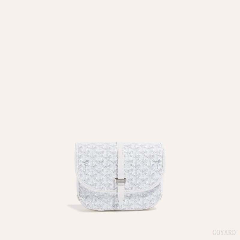 Goyard Belvedere PM Bag White | NPZR9071