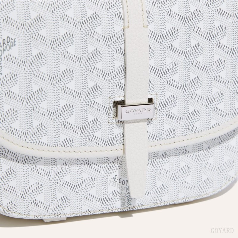 Goyard Belvedere PM Bag White | NPZR9071