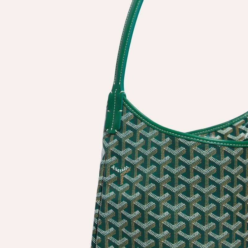 Goyard Bohème Hobo Bag Green | EEMJ4645