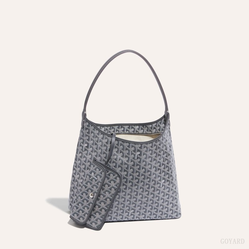 Goyard Bohème Hobo Bag Grey | YLNP4172