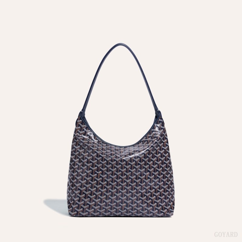 Goyard Bohème Hobo Bag Navy Blue | QFGS0113