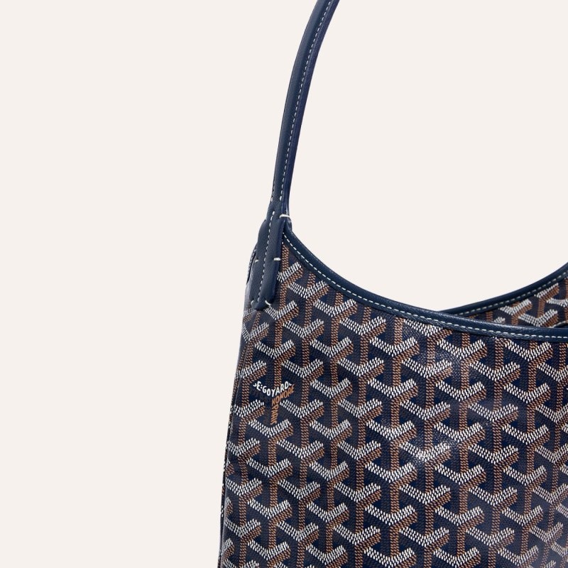 Goyard Bohème Hobo Bag Navy Blue | QFGS0113