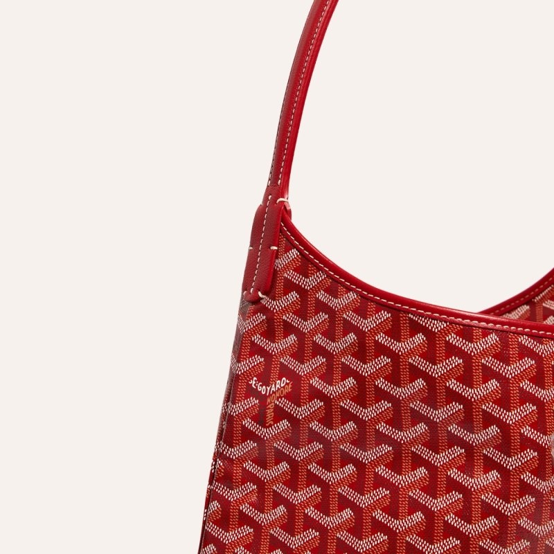 Goyard Bohème Hobo Bag Red | OYBB1575