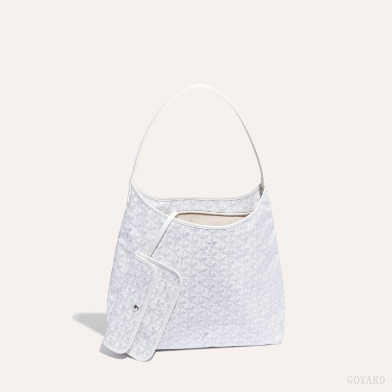 Goyard Bohème Hobo Bag White | WURS2076