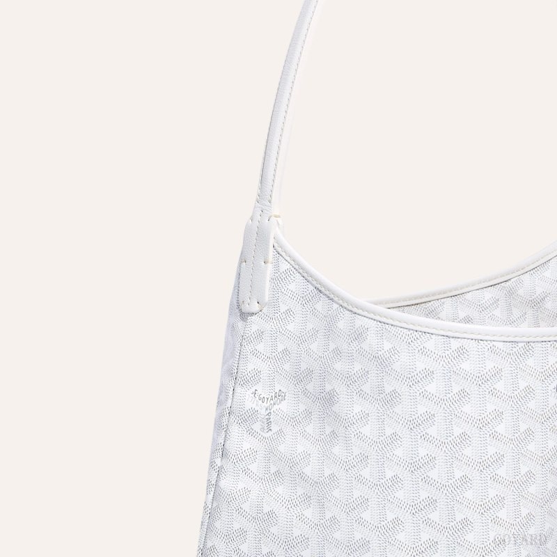 Goyard Bohème Hobo Bag White | WURS2076