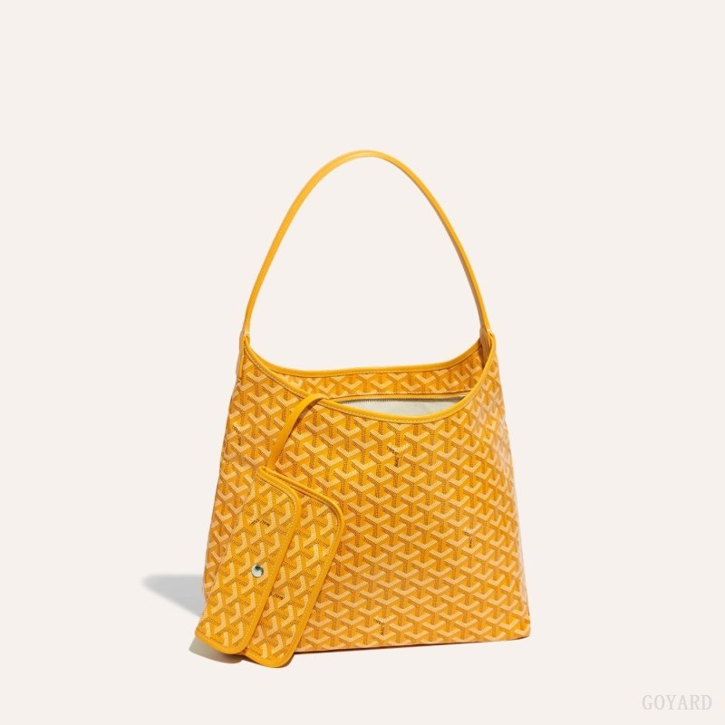 Goyard Bohème Hobo Bag Yellow | UDUB7908