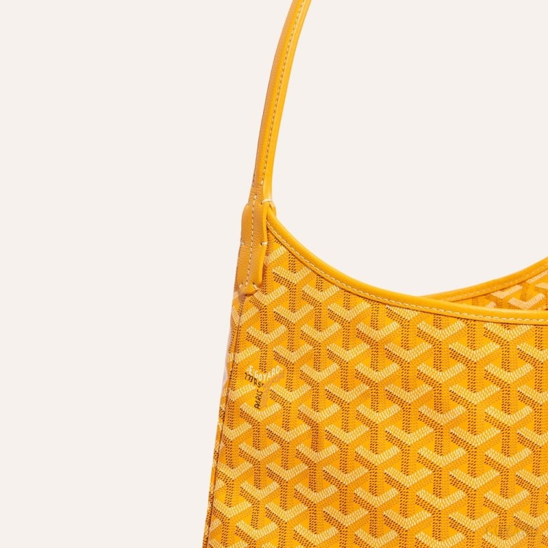 Goyard Bohème Hobo Bag Yellow | UDUB7908