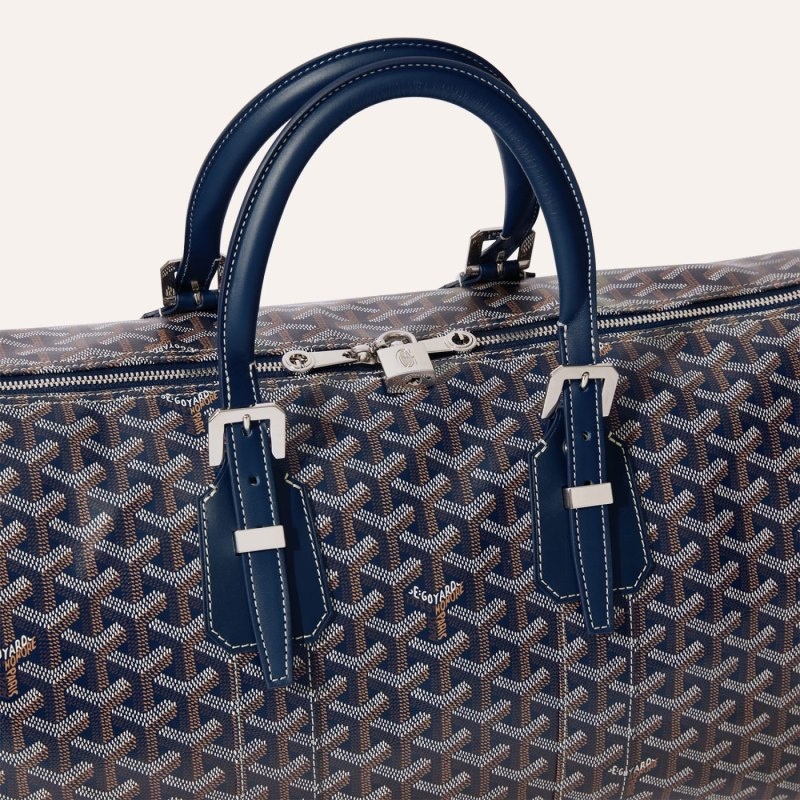 Goyard Boston 45 bag Navy Blue | SUMN3440