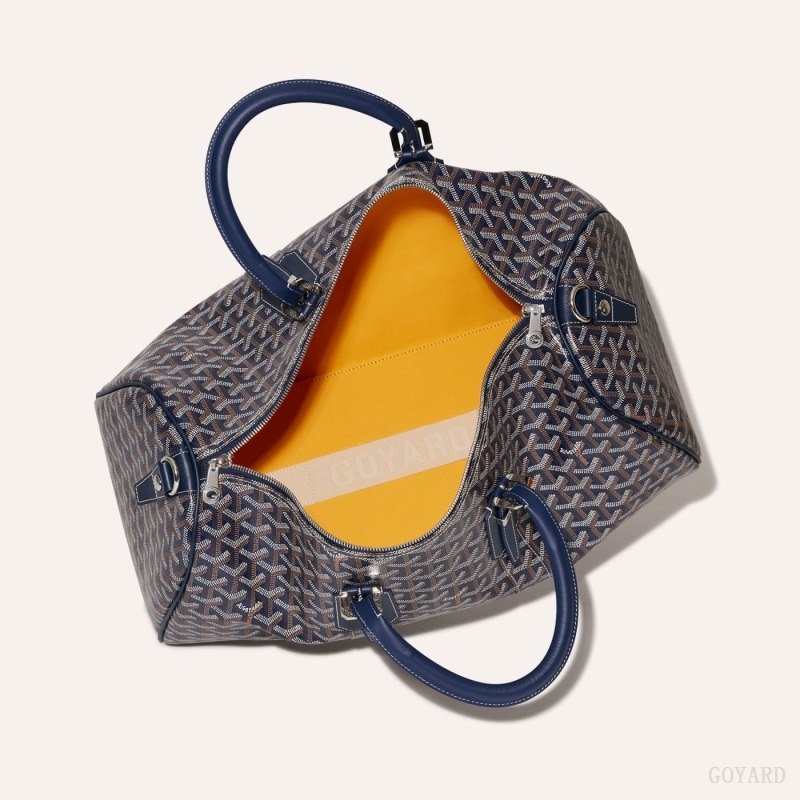 Goyard Boston 45 bag Navy Blue | SUMN3440