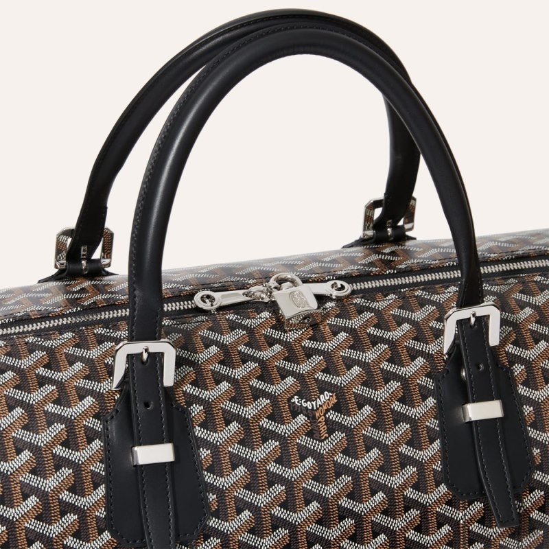 Goyard Boston 50 bag Black | VQXJ1391