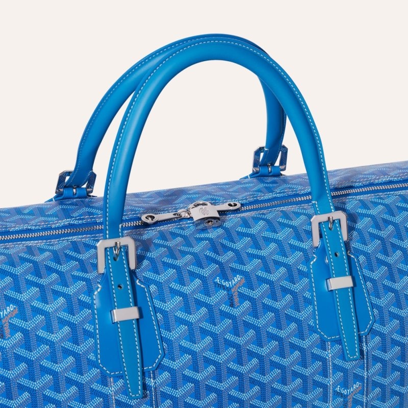 Goyard Boston 50 bag Blue | YYJL9277