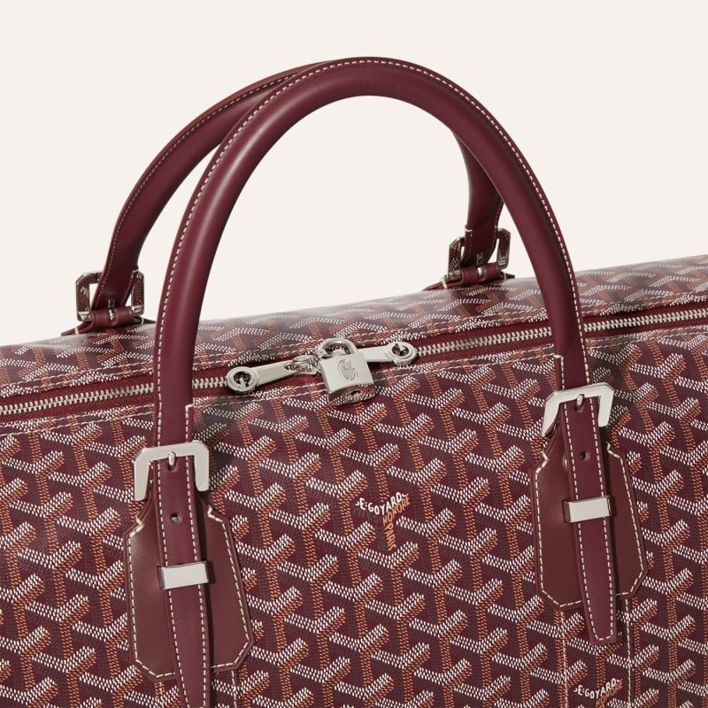 Goyard Boston 50 bag Burgundy | VPLG5498