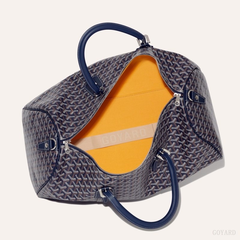 Goyard Boston 50 bag Navy Blue | ILVY7381