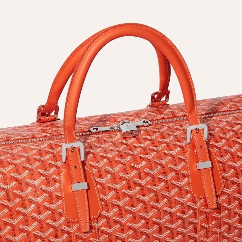 Goyard Boston 50 bag Orange | TKEN6117