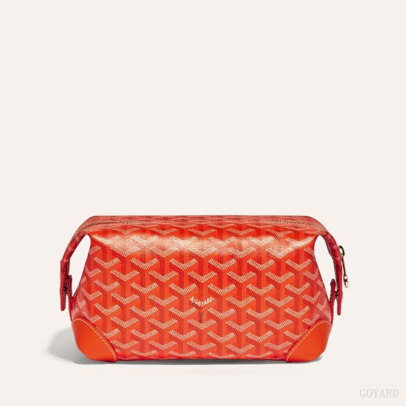 Goyard Bowling 25 Toiletry Bag Orange | ESVT1541