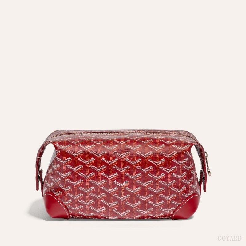 Goyard Bowling 25 Toiletry Bag Red | EPON8495