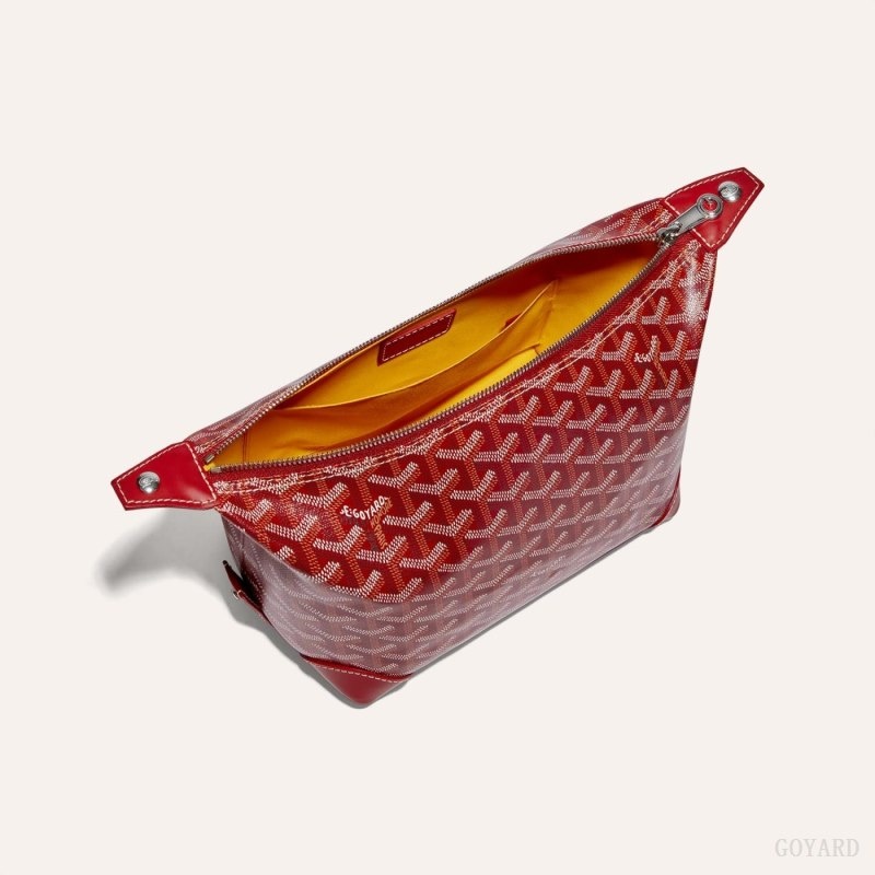 Goyard Bowling 25 Toiletry Bag Red | EPON8495