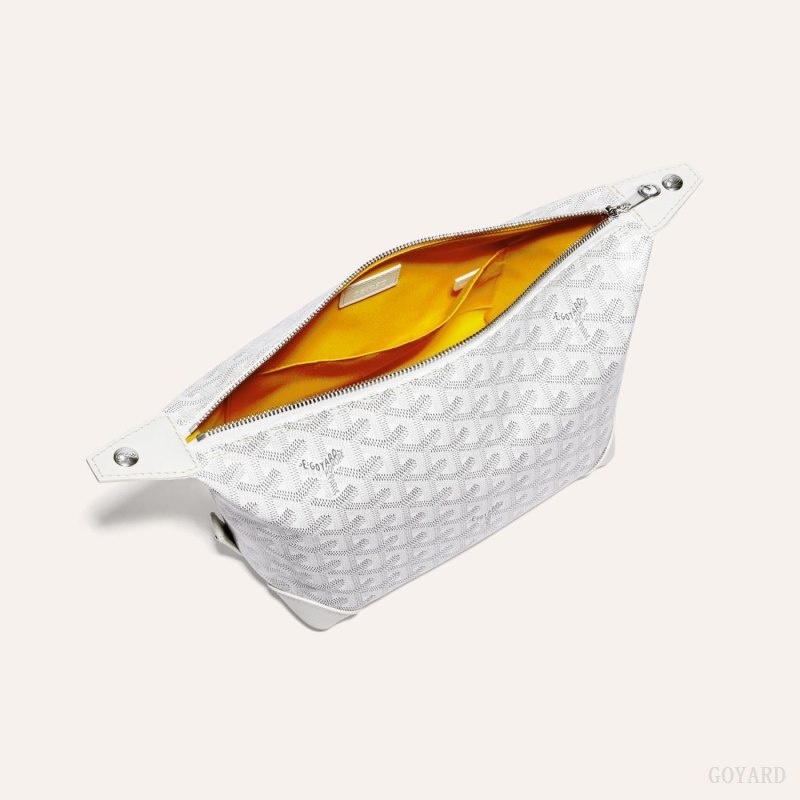 Goyard Bowling 25 Toiletry Bag White | IRXY1266