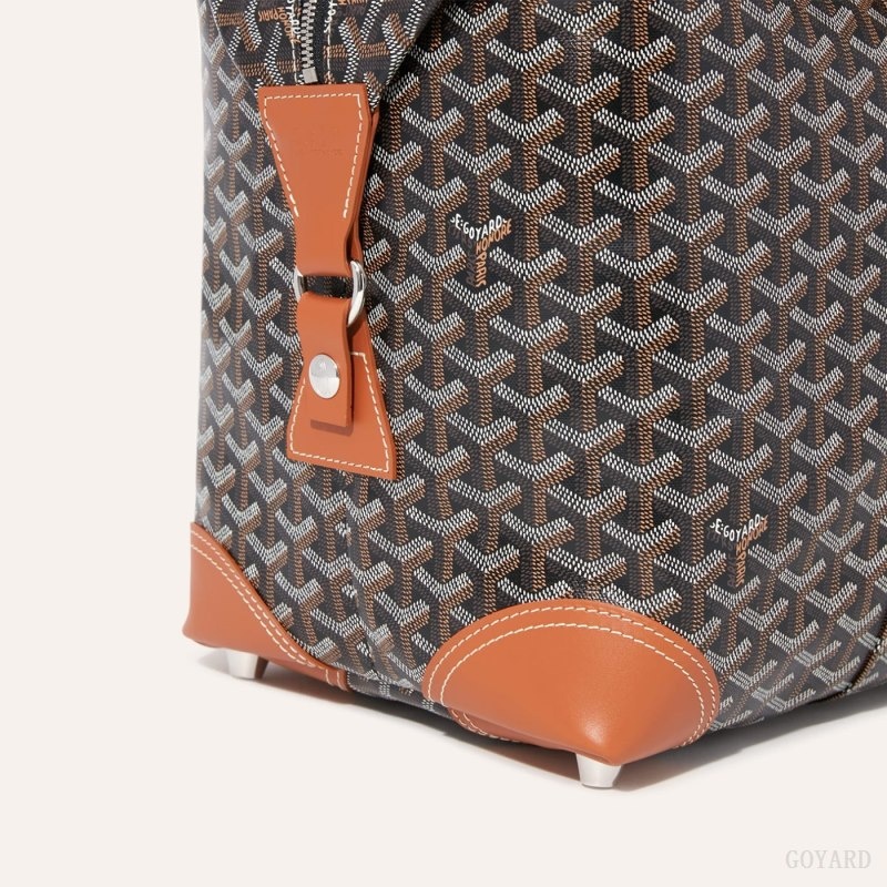 Goyard Bowling 45 bag Black / Brown | AMET6641