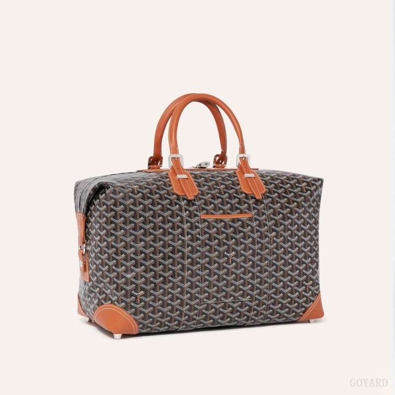 Goyard Bowling 45 bag Black / Brown | AMET6641