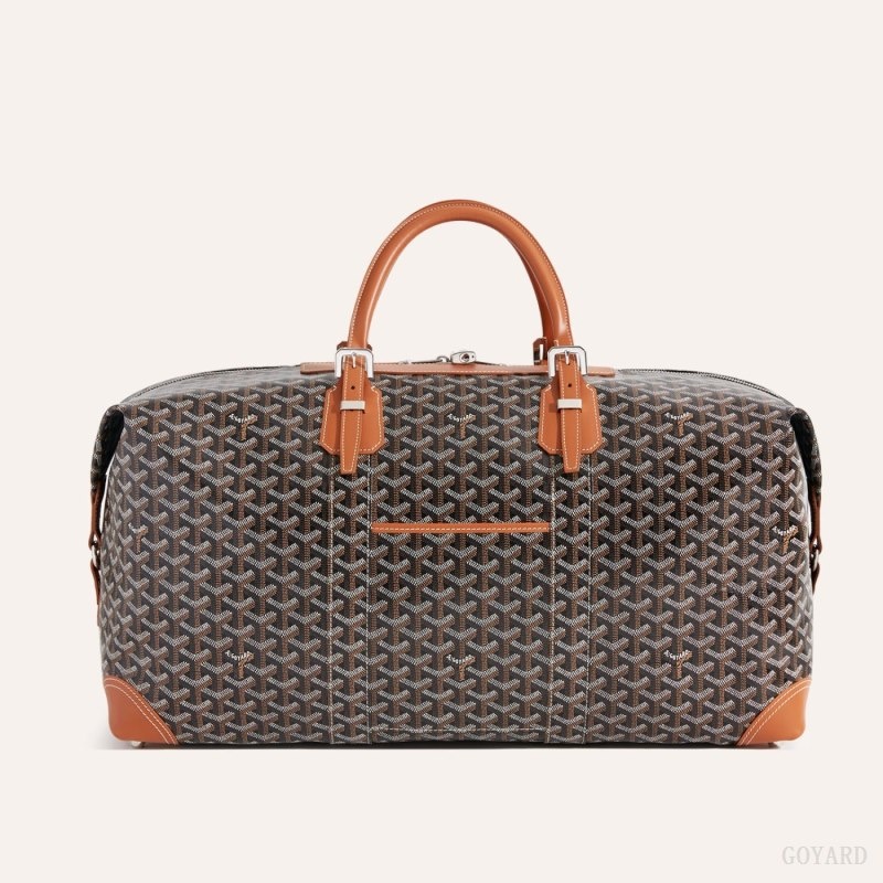 Goyard Bowling 55 bag Black / Brown | QDYN0960