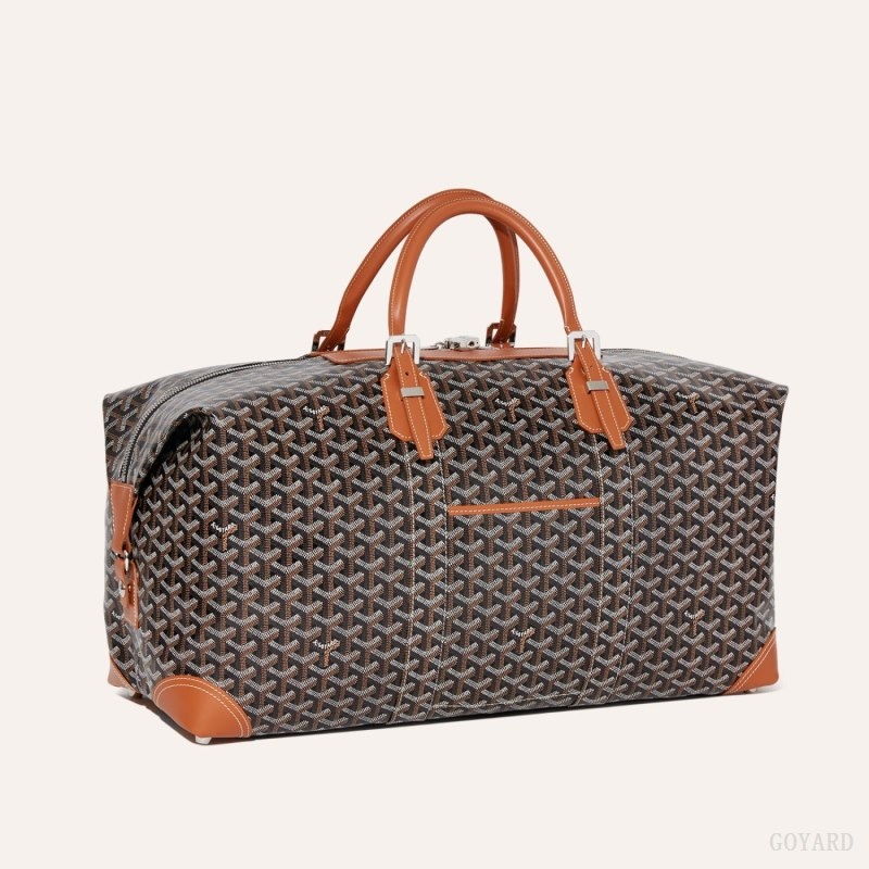 Goyard Bowling 55 bag Black / Brown | QDYN0960