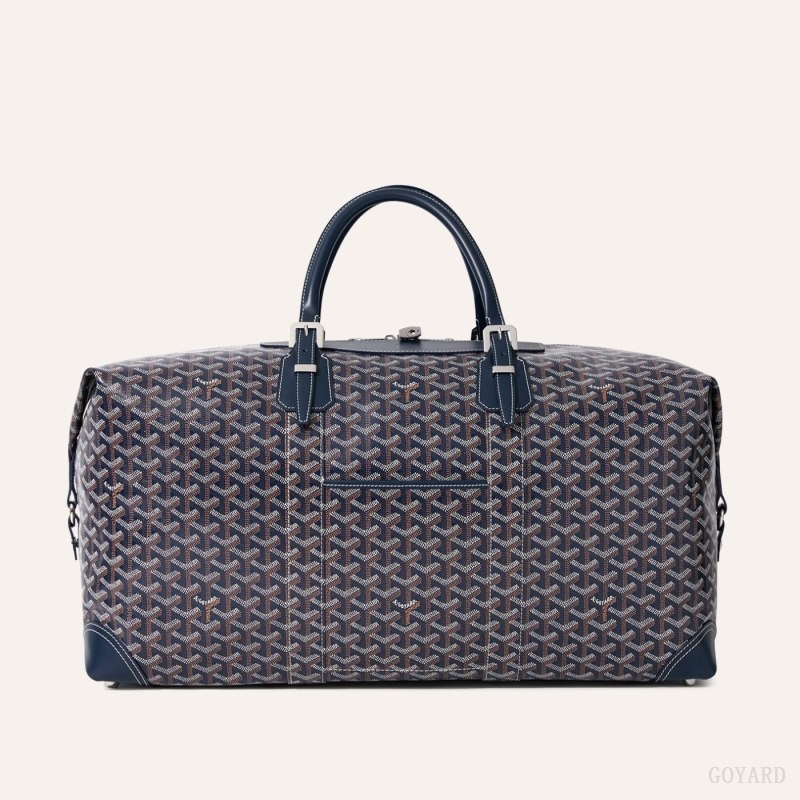 Goyard Bowling 55 bag Navy Blue | QXDA6696