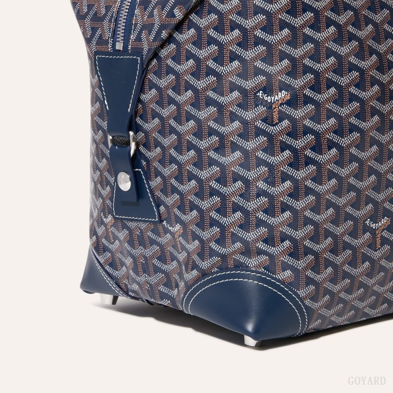 Goyard Bowling 55 bag Navy Blue | QXDA6696