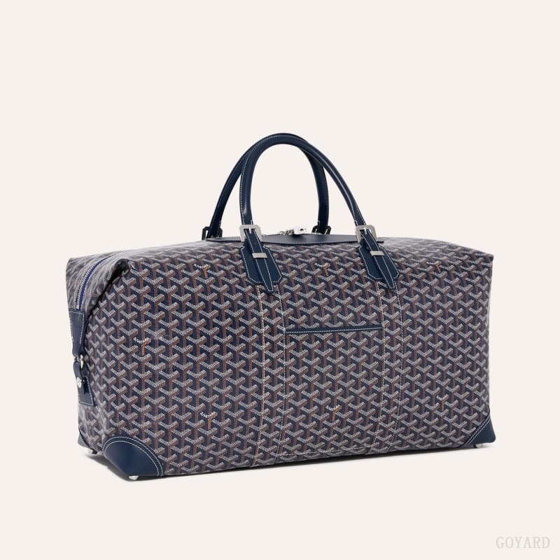 Goyard Bowling 55 bag Navy Blue | QXDA6696