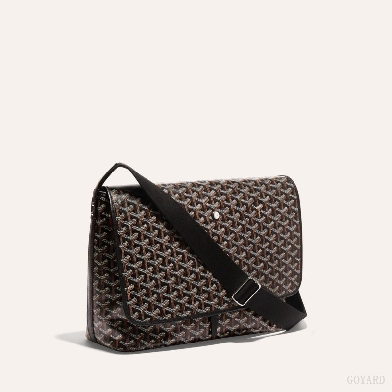 Goyard CAPETIEN MM MESSENGER BAG Black | ACKG4524