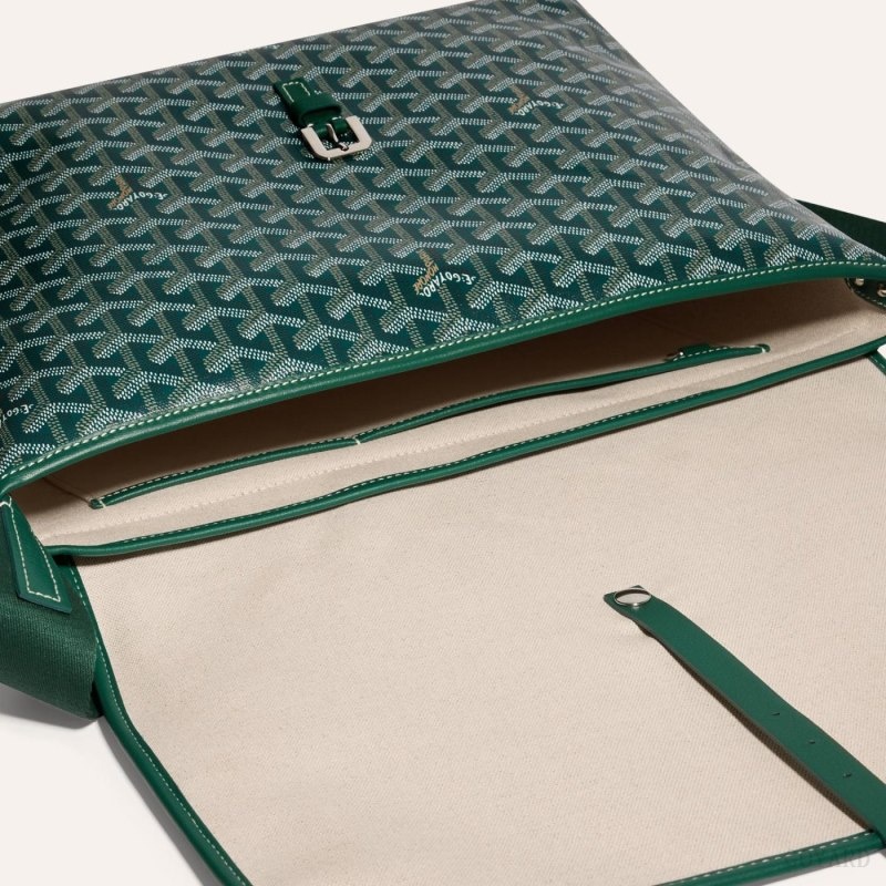 Goyard CAPETIEN MM MESSENGER BAG Green | XGOA1695